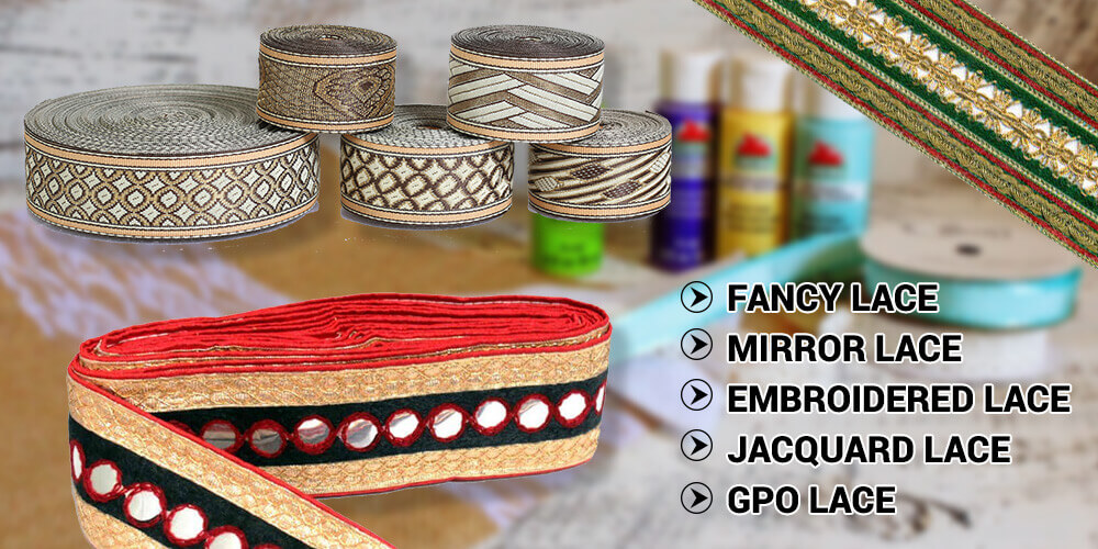 Lace Manufacturers and wholesalers in Surat