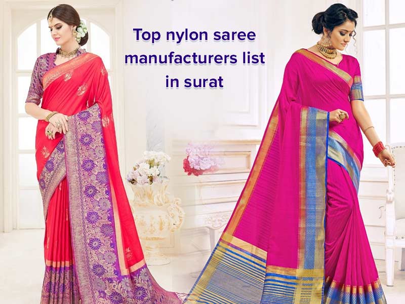 Nylon sarees manufacturers in Surat