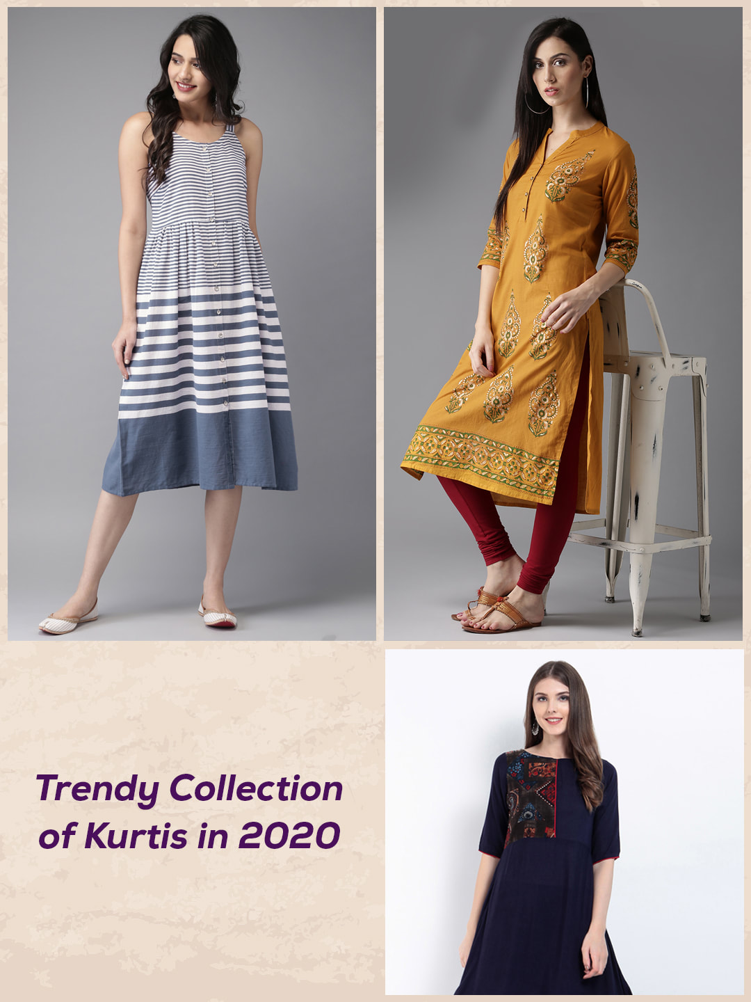 Trendy collection of Kurtis in 2020